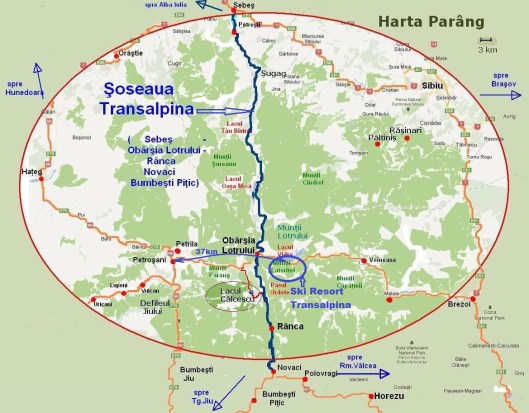 harta Transalpina